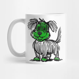 Happy Dogyy in an environment friendly look Mug